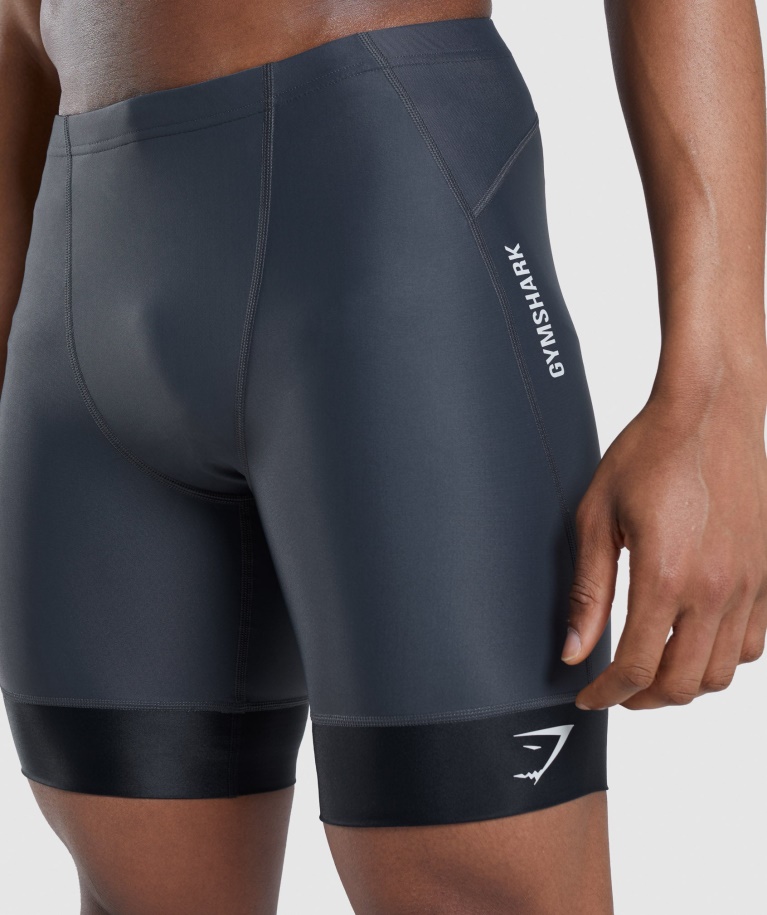 Apex Multi Shorts Onyx Grey-Black Gymshark